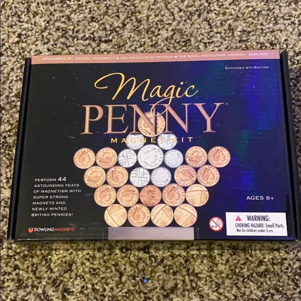 Magic penny game set
